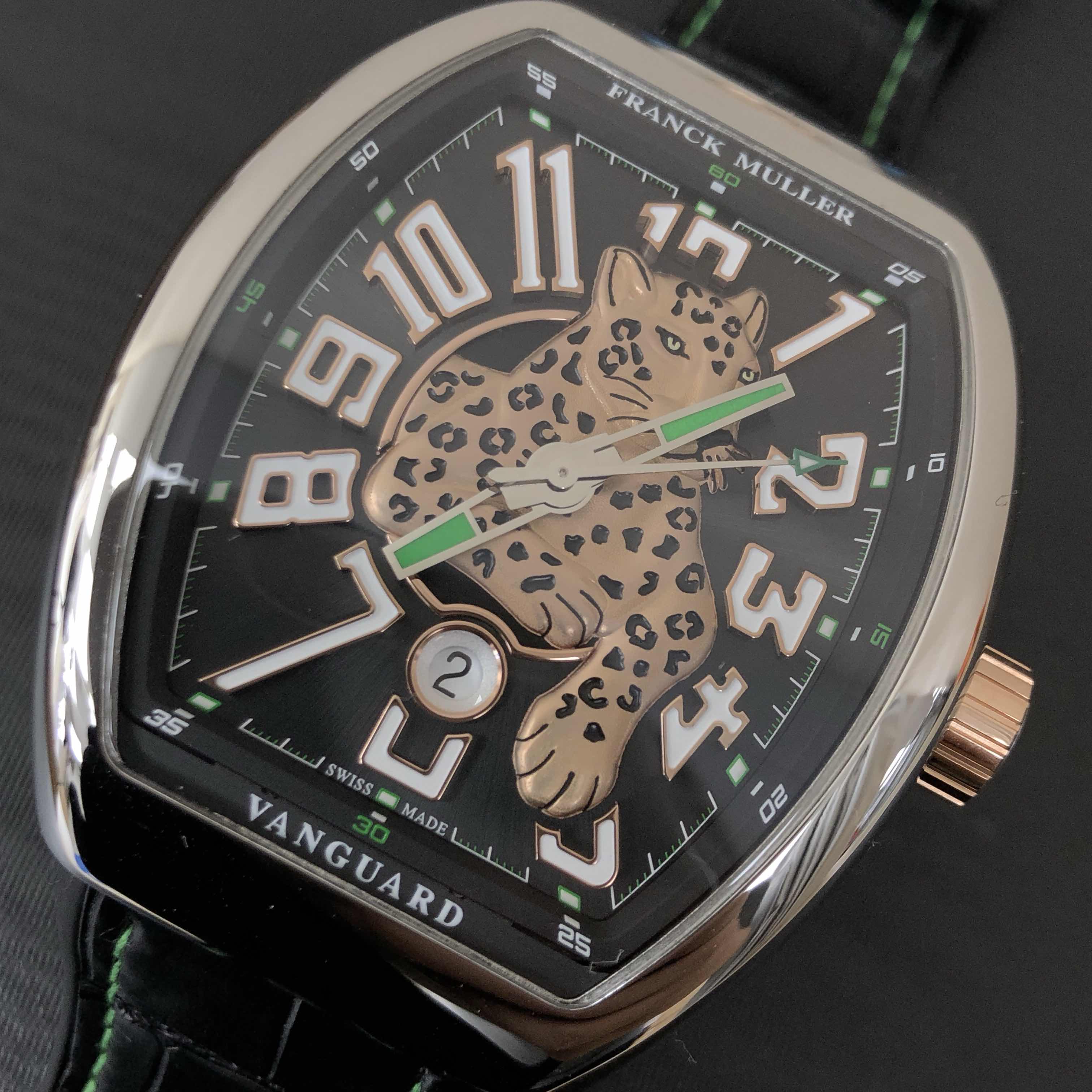 Franck Muller V 45 SC DT AC 5N LEOPARD LIMITED EDITION 7
