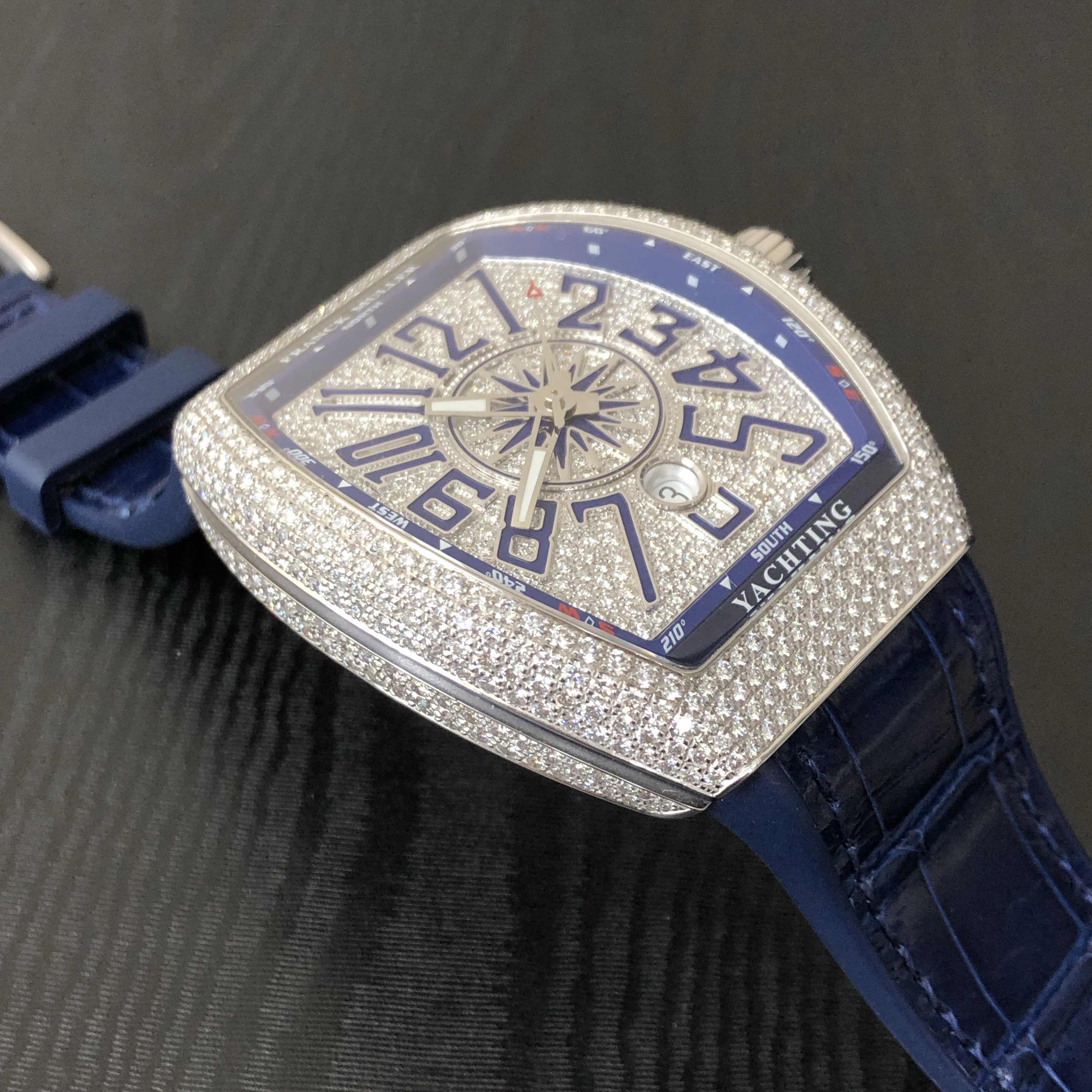 Franck Muller V 45 SC DT D CD YACHTING (OG.BL) 7