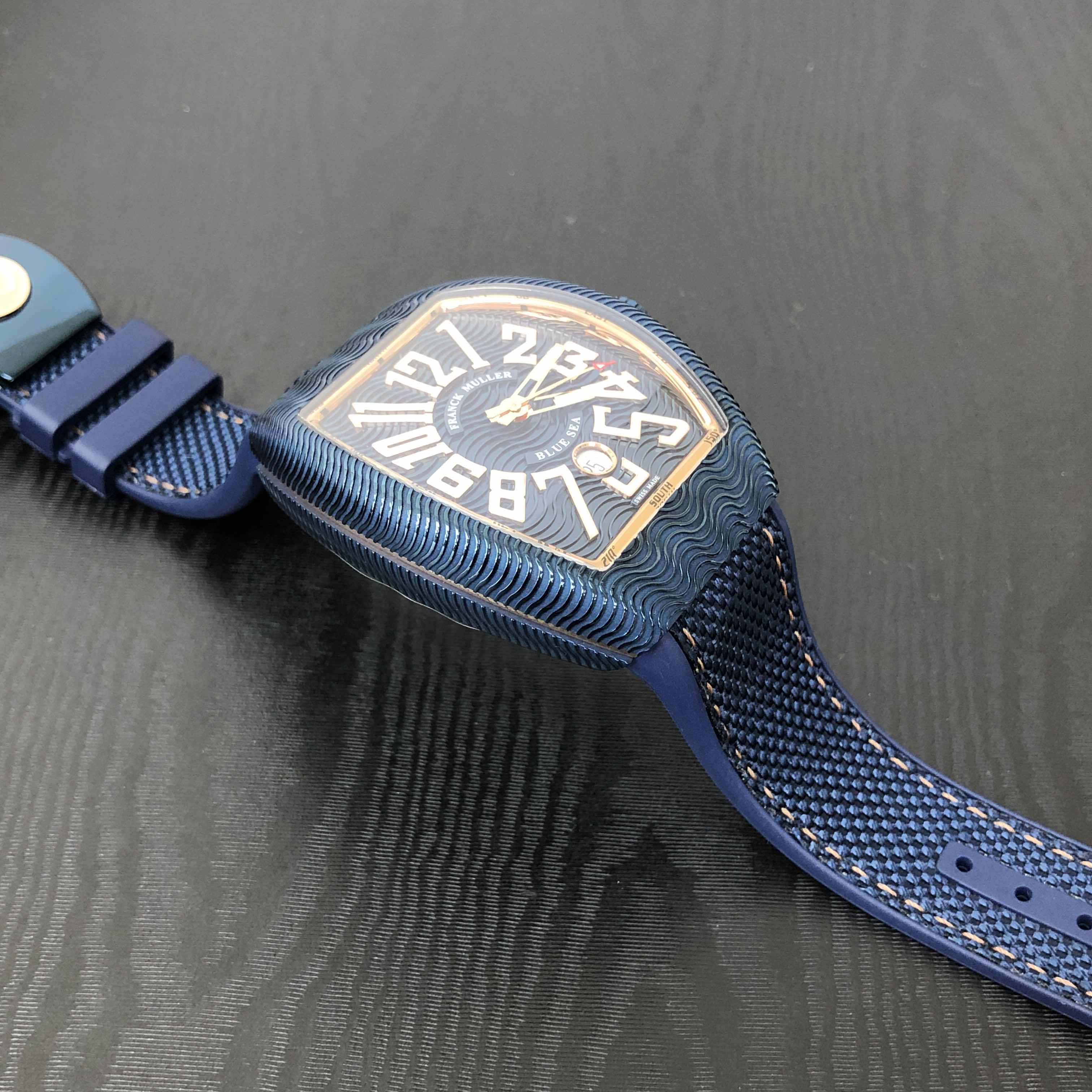 Franck Muller V 45 SC DT BLUE SEA (AC.BL.5N) 7