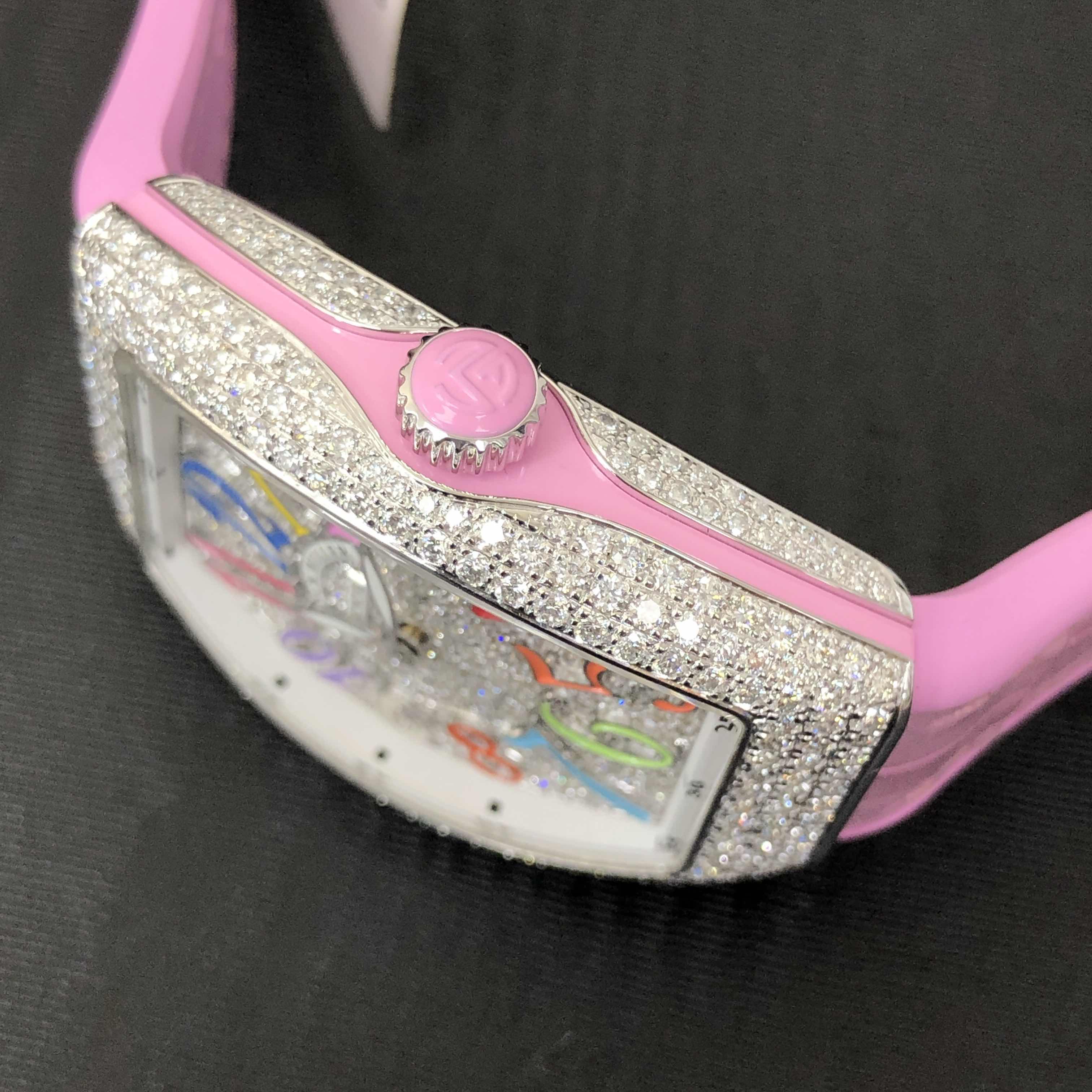 Franck Muller V 32 QZ D CD COL DRM (AC.RS) 7
