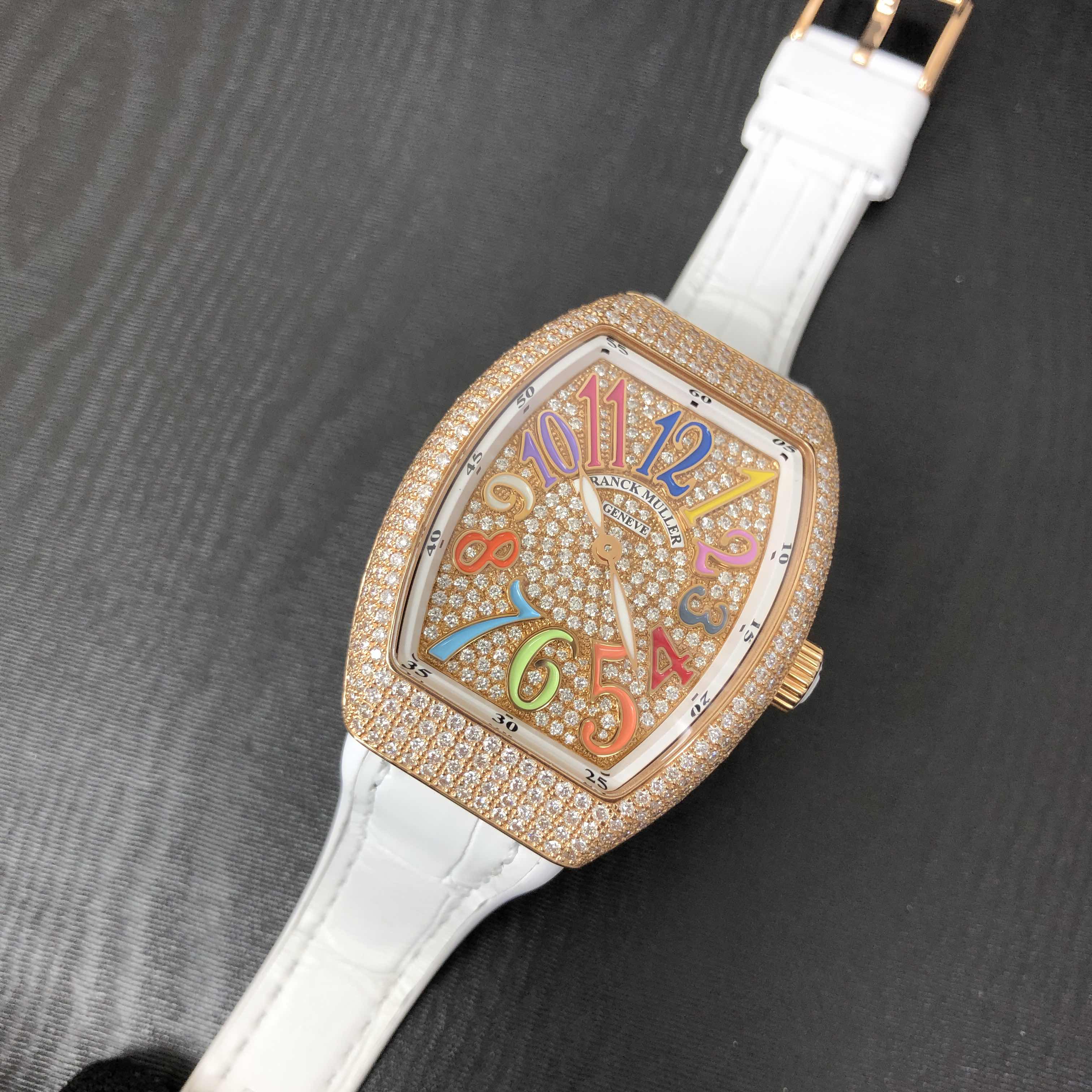 Franck Muller V 35 QZ D CD COL DRM (5N.BC) 7