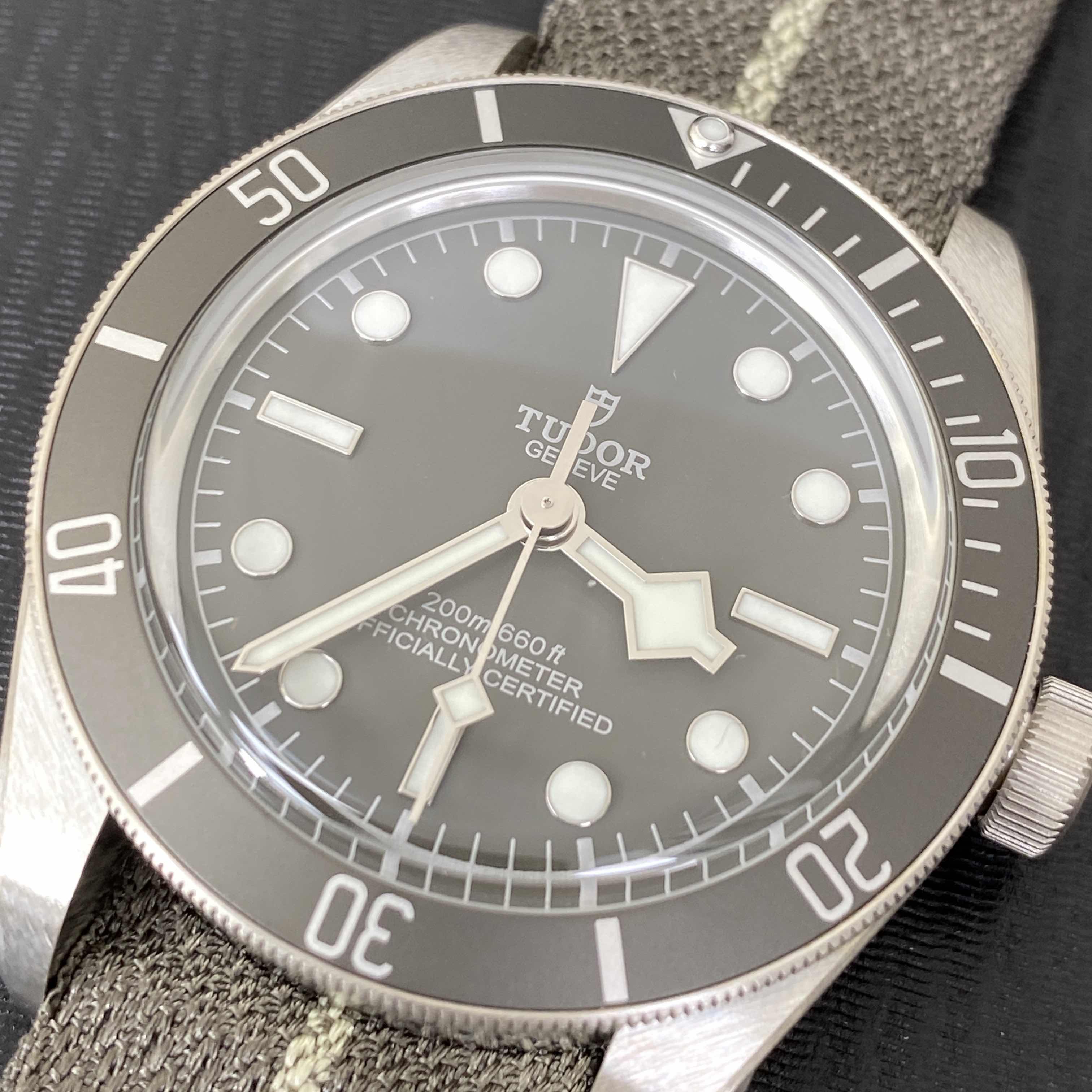 Tudor 79010SG CANVAS STRAP 7