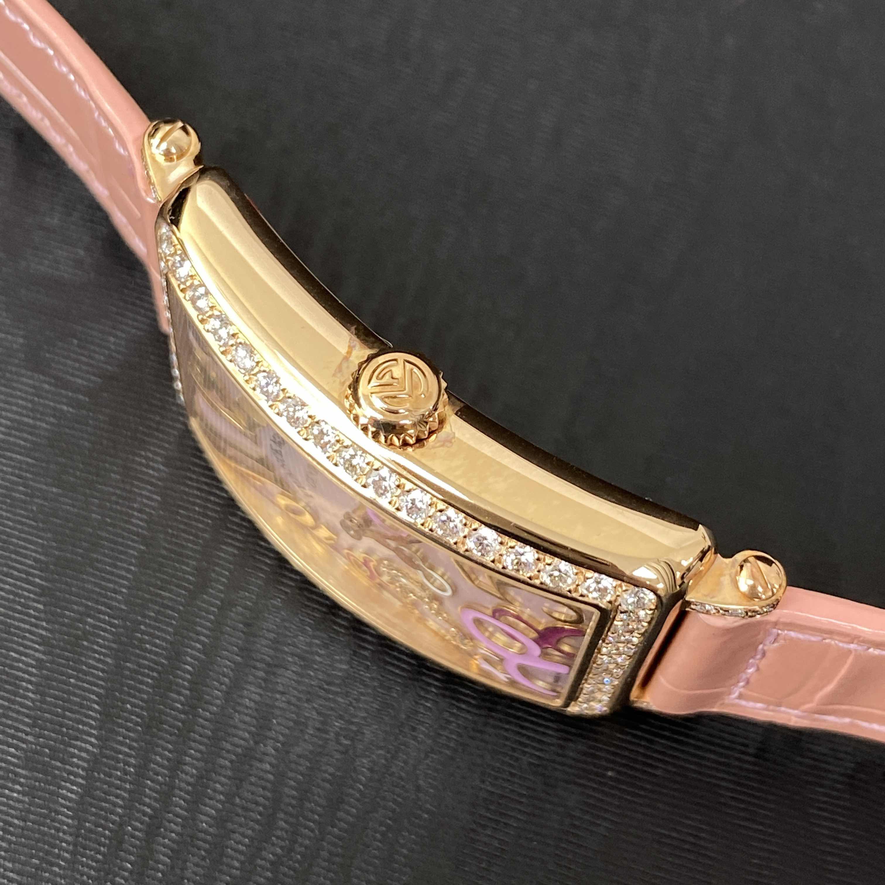 Franck Muller 952 QZ REL 8CD MOP RS D 1R (5N)-PINK  7