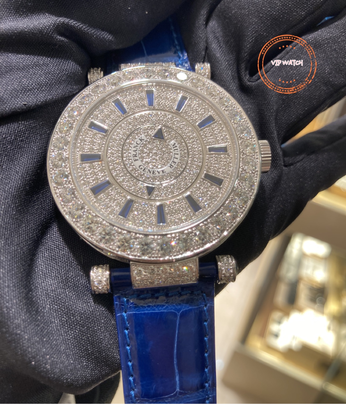 Franck Muller DM 42 D 1R CD (OG) - BLUE 8