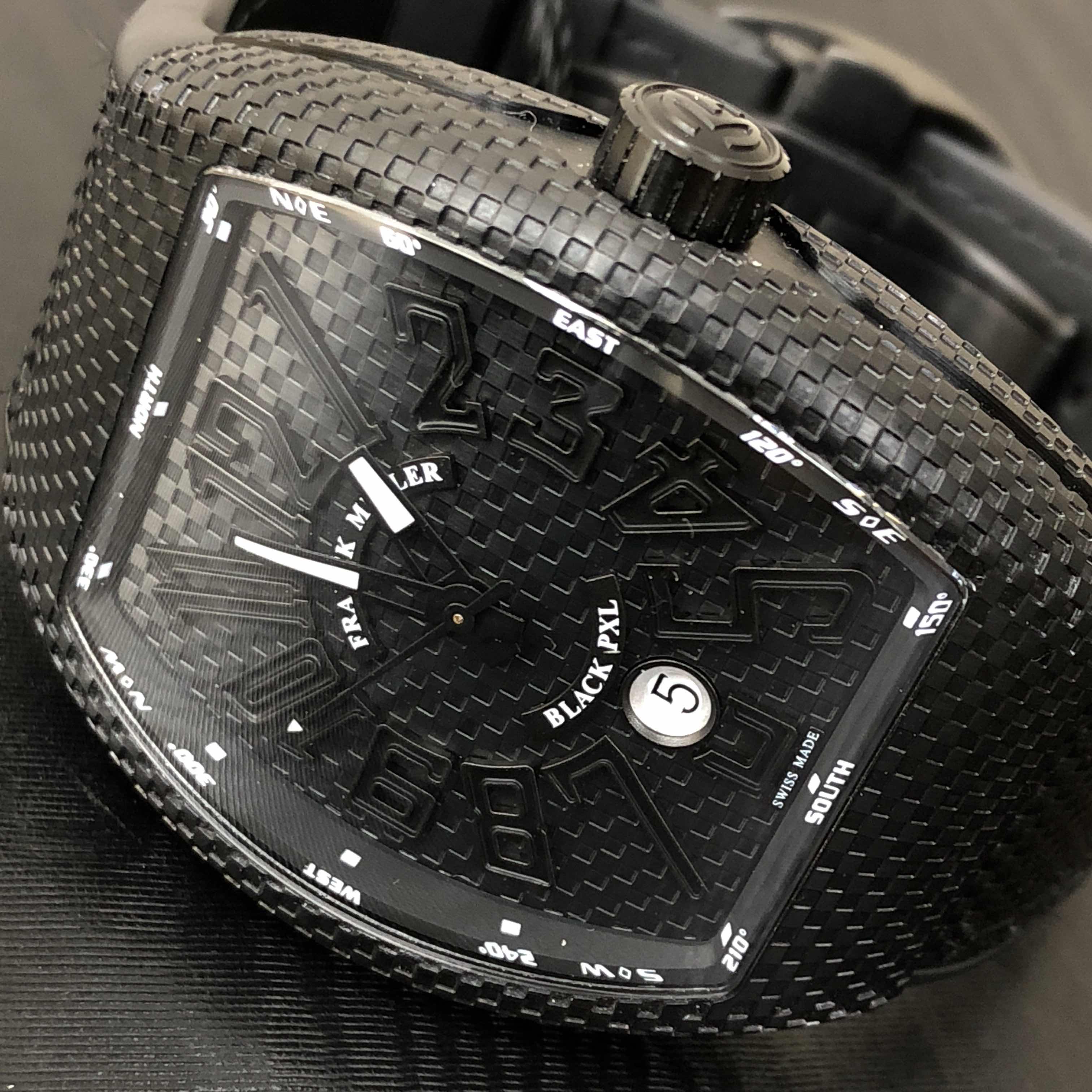 Franck Muller V 45 SC DT BLK PXL (NR)  8
