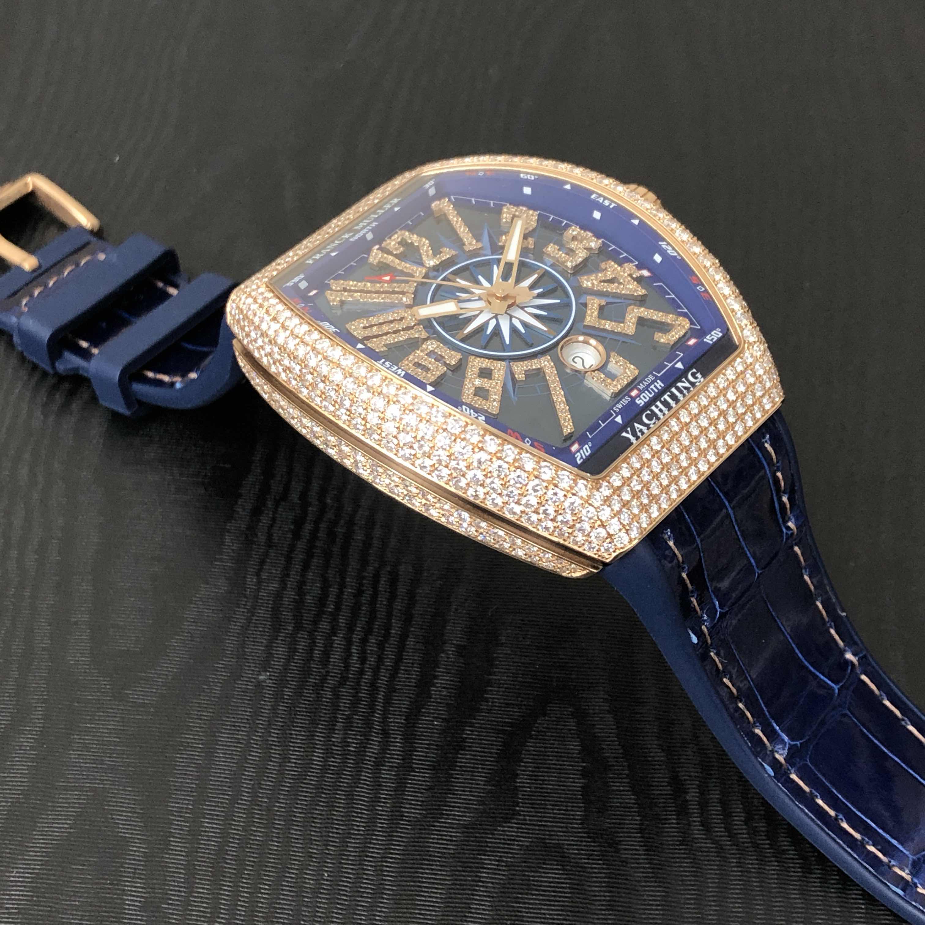 Franck Muller V 45 SC DT D NBR CD YACHTING (5N.BL) 8