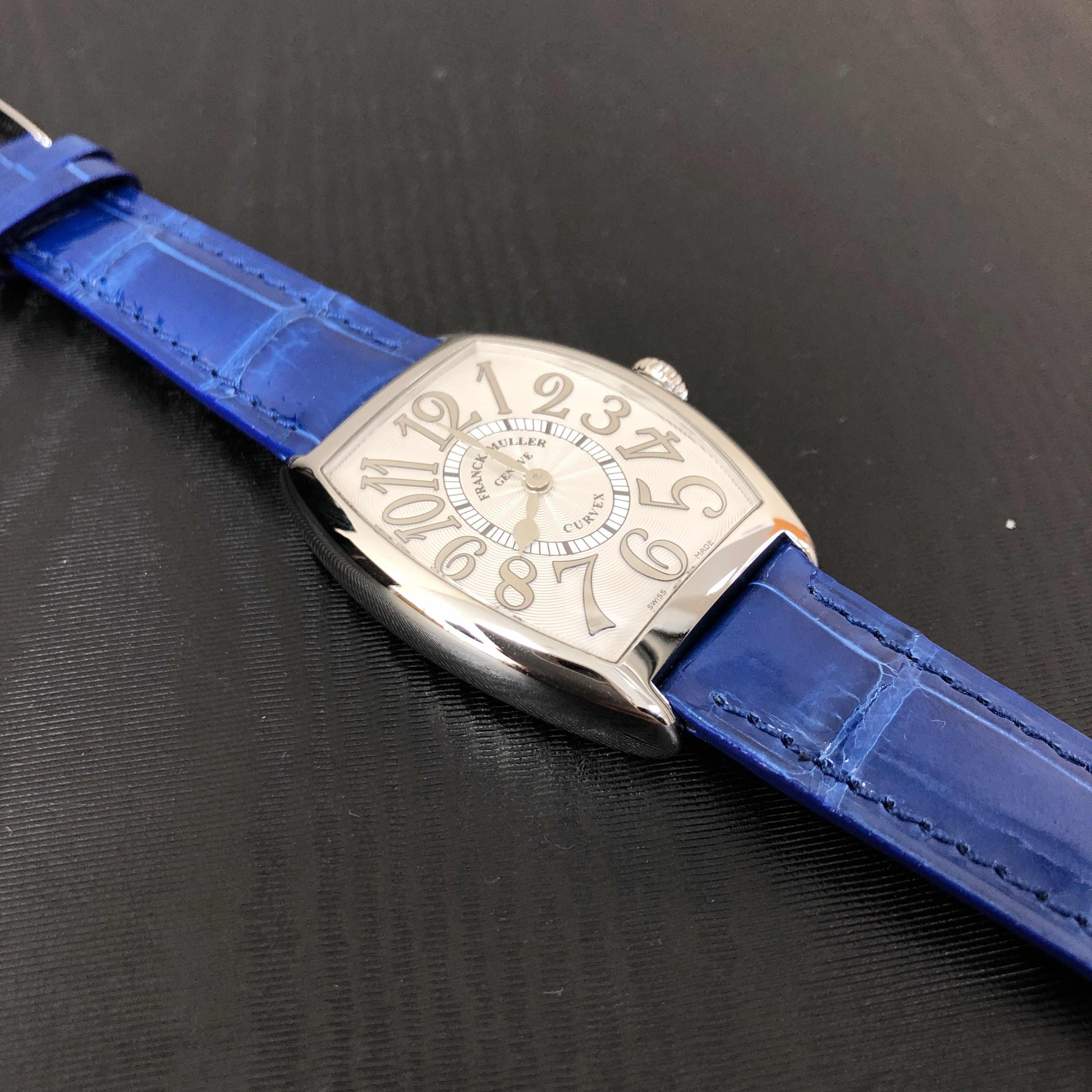 Franck Muller 7502 QZ REL(AC) - BLUE STRAP 8