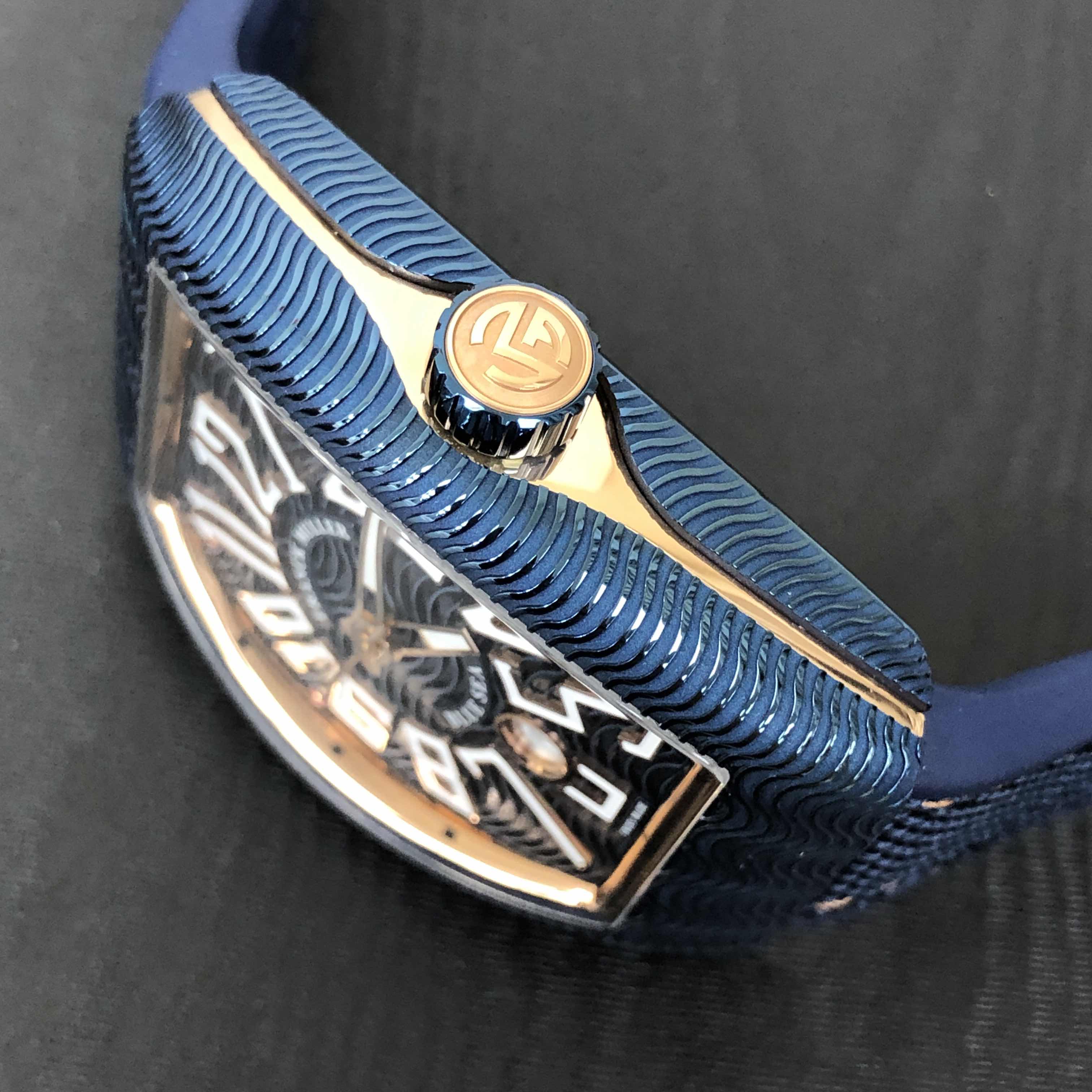 Franck Muller V 45 SC DT BLUE SEA (AC.BL.5N) 8