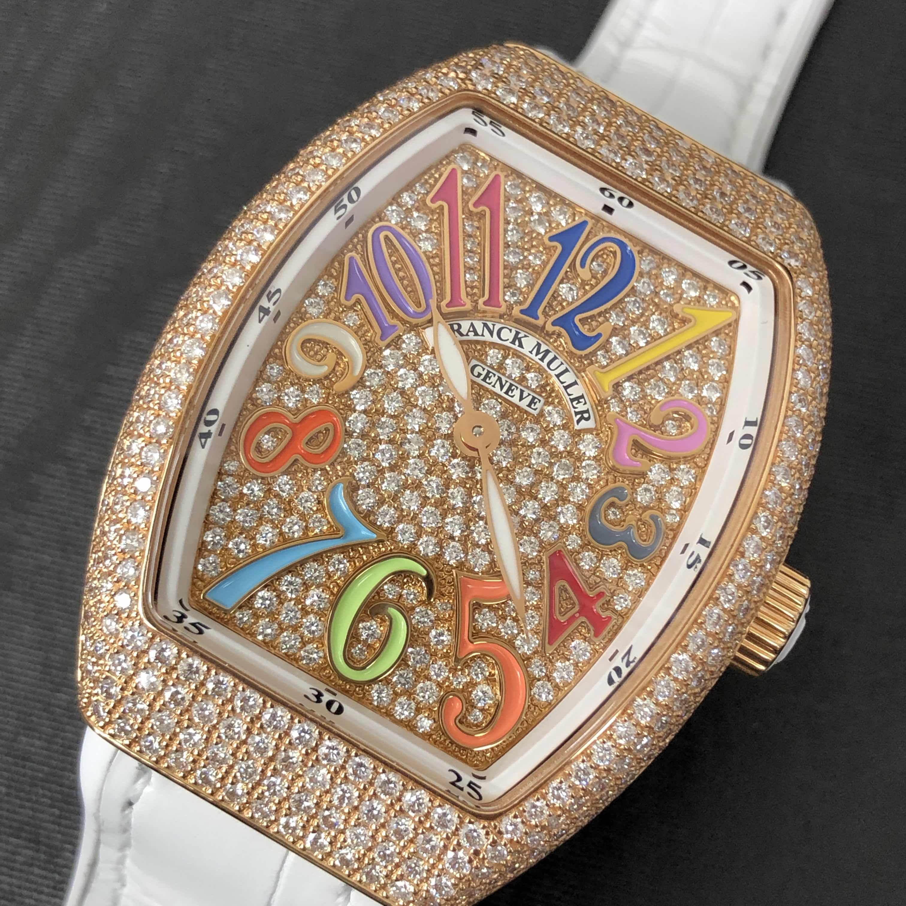 Franck Muller V 35 QZ D CD COL DRM (5N.BC) 8