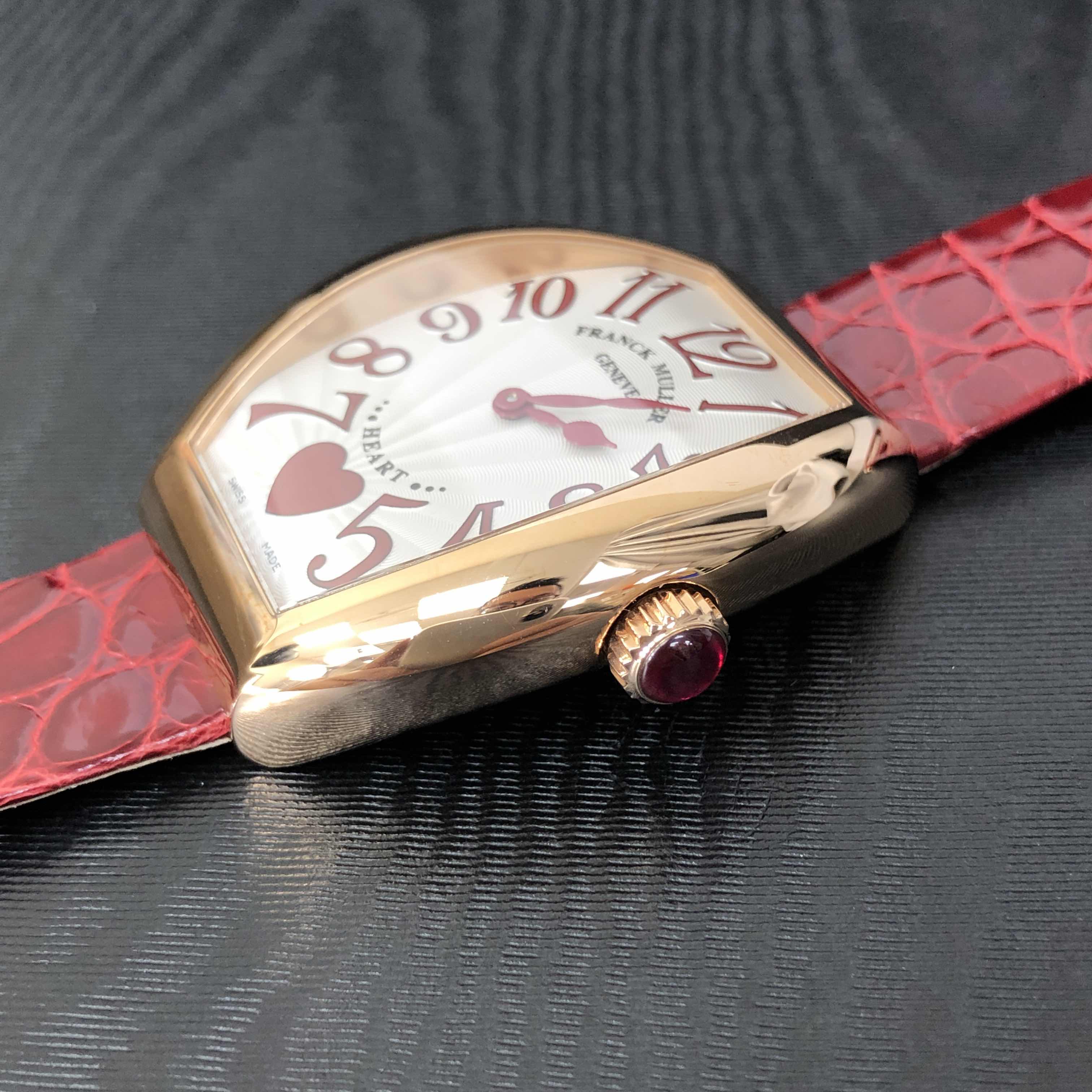 Franck Muller 5002 M QZ C 6H (5N)-RED STRAP 8