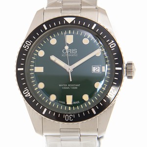 Oris DIVERS 01 733 7720 4057-07 8 21 18 Automatic Stainless Steel Green