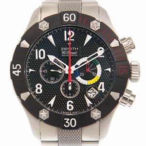 Zenith RAINBOW FLYBACK 02.0480.405/24 Automatic Stainless Steel Black