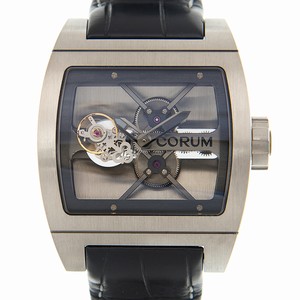 Corum BRIDGE 022.702.04/0F81 0000 Manual Wind Titanium Transparent Skull