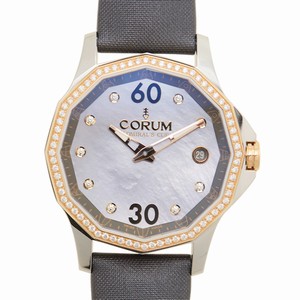 Corum ADMIRALS CUP 082.101.29-F149 PK10 Automatic 18kt Rose Magic & Diamond Gray