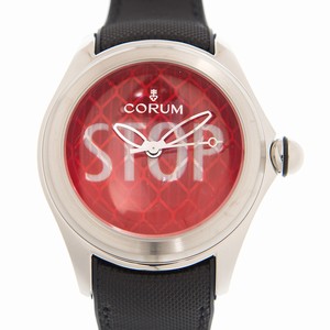 Corum BUBBLE 082.310.20/0601 ST01 Automatic Stainless Steel Red