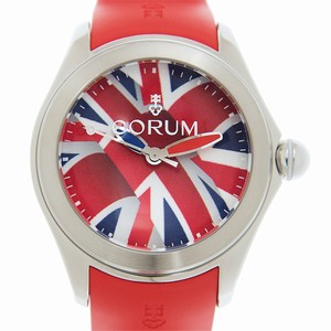 Corum BUBBLE 082.410.20/0376 UK01  Automatic Stainless Steel Red