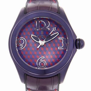Corum BUBBLE 082.413.98/0210 VA02 Automatic Stainless Steel Purple