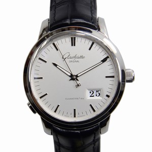 Glashutte SENATOR PANORAMA DATE 100-03-13-02-04 Automatic Stainless Steel Silver