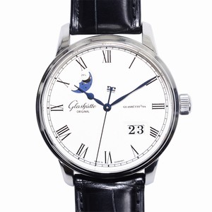 Glashutte SENATOR PANORAMA DATE 100-04-32-12-04 Automatic Stainless Steel Silver