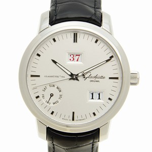 Glashutte SENATOR MANUAL WINDING SKELETONIZED 100-05-13-02-04 Automatic Stainless Steel Silver