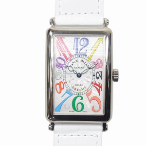 Franck Muller LONG ISLAND 1000 SC COL DR (OG) Automatic 18kt White Gold Silver