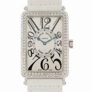 Franck Muller LONG ISLAND 1000 SC D (OG) Automatic 18kt White Gold & Diamond Silver