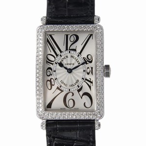 Franck Muller LONG ISLAND 1000SCD(OG) Automatic 18kt White Gold & Diamond Silver