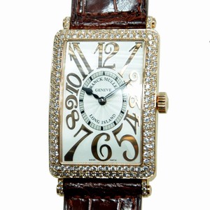 Franck Muller LONG ISLAND 1000 SC REL D (5N) Automatic 18kt Rose Gold & Diamonds Silver