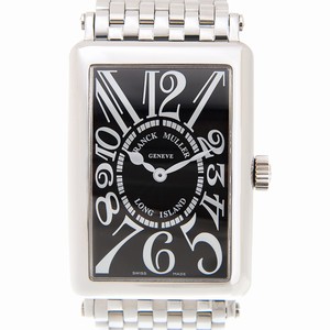Franck Muller LONG ISLAND 1002 QZ (AC) - BLACK  Quartz Stainless Steel Black