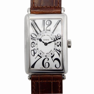 Franck Muller LONG ISLAND 1002 QZ (OG) Quartz 18kt White Gold Silver