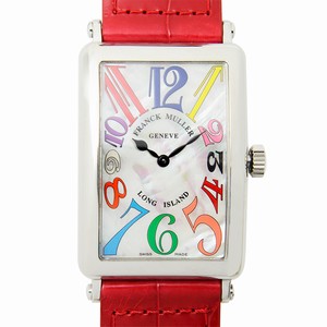 Franck Muller LONG ISLAND 1002 QZ COL DRM MOP (AC) Quartz Stainless Steel Silver