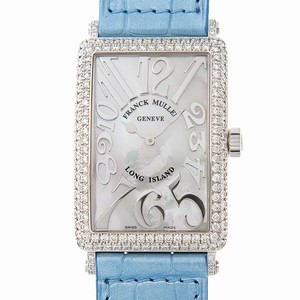 Franck Muller LONG ISLAND 1002 QZ REL MOP D (AC) Quartz Stainless Steel & Diamonds White
