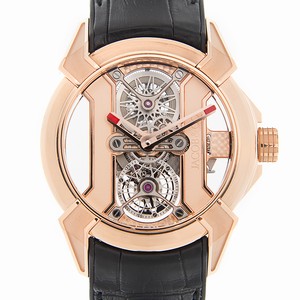 Jacob & Co EPIC X 101.40.PS.OP.A CC4A Automatic 18kt Rose Gold Transparent Skull