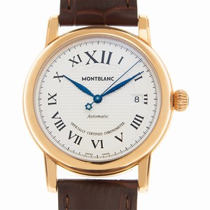 Mont Blanc STAR MONTBLANC 101640 Automatic 18kt Rose Gold White