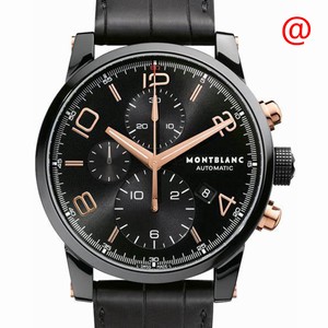 Mont Blanc TIMEWALKER 105805 Automatic Stainless Steel Black