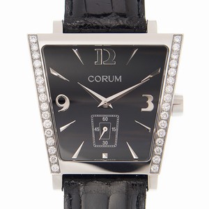 Corum TRAPEZE 106.406.47/0001 BN69 Quartz Stainless Steel & Diamonds Black
