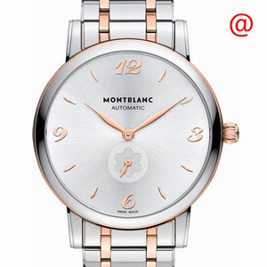 Mont Blanc STAR CLASSIQUE 107916 Automatic 18kt Rose Gold & Steel Silver
