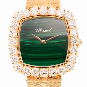 Chopard L HEURE DU DIAMANT 10A386-5111 Automatic 18kt Rose Gold & Diamonds Green