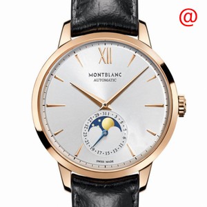 Mont Blanc HERITAGE SPIRIT 111185 Automatic 18kt Rose Gold Silver