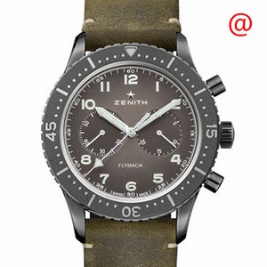 Zenith PILOTS 11.2240.405/21.C773 Automatic Stainless Steel Dark grey 