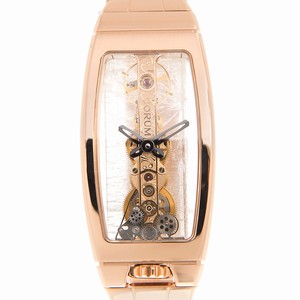 Corum BRIDGE 113.101.55/V880 0000 Manual Wind 18kt Rose Gold Transparent Skull