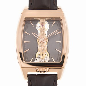 Corum GOLDEN BRIDGE 113.150.55/0002 FK02 Manual Wind 18kt Rose Gold Gray