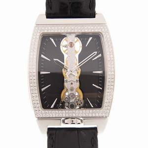 Corum BRIDGE 113.151.69/0001 FN01 Manual Wind 18kt White Gold & Diamond Black