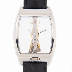 Corum BRIDGE 113.160.59-0001 0000 Manual Wind 18kt White Gold Transparent