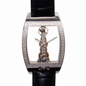 Corum BRIDGE 113.161.69-0001 0000 Manual Wind 18kt White Gold & Diamond 