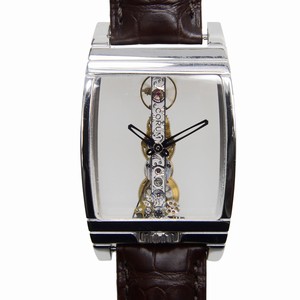 Corum BRIDGE 113.550.59-0001 000G Manual Wind 18kt White Gold Silver