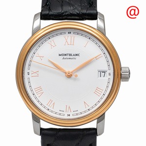 Mont Blanc TRADITION 114368 Automatic 18kt Rose Gold & Steel White