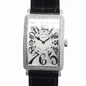 Franck Muller LONG ISLAND 1150 SC DT REL D (OG) Automatic 18kt White Gold & Diamond 