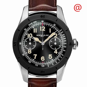 Mont Blanc SUMMIT 117536 Quartz Stainless Steel Black