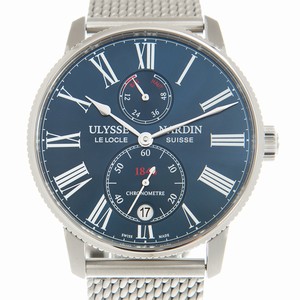 Ulysse Nardin MARINE 1183-310-7MIL/43 Automatic Stainless Steel Blue 